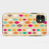 Abstraktes Muster der Retro Art Case-Mate iPhone Hülle (Rückseite (Horizontal))