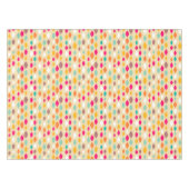 Abstraktes Muster der Retro Art Tischdecke (Vorderseite (Horizontal))