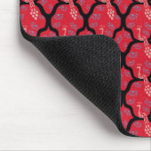 Abstraktes Muster des coolen orientalischen Mousepad (Ecke)