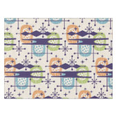 Abstraktes Muster des modernen Atomzeitalters Mitt Tischdecke (Vorderseite (Horizontal))