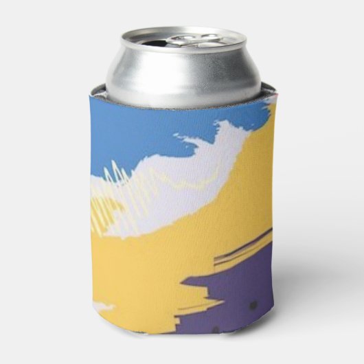 Abstraktes Muster Dosenkühler (Kanne Vorderseite)