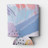 Abstraktes Muster Dosenkühler (Rückseite)