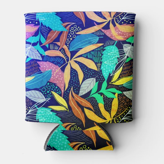 Abstraktes Muster Dosenkühler (Vorderseite)