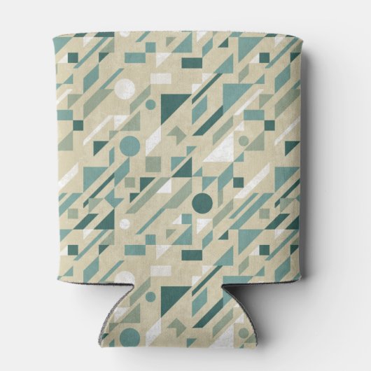 Abstraktes Muster Dosenkühler (Rückseite)