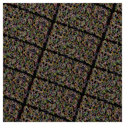 abstraktes Muster, dunkler Hintergrund Stoff (Muster)