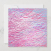 Abstraktes Muster Einladung (Vorderseite)