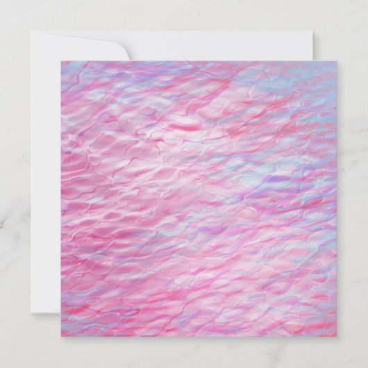 Abstraktes Muster Einladung (Vorderseite)