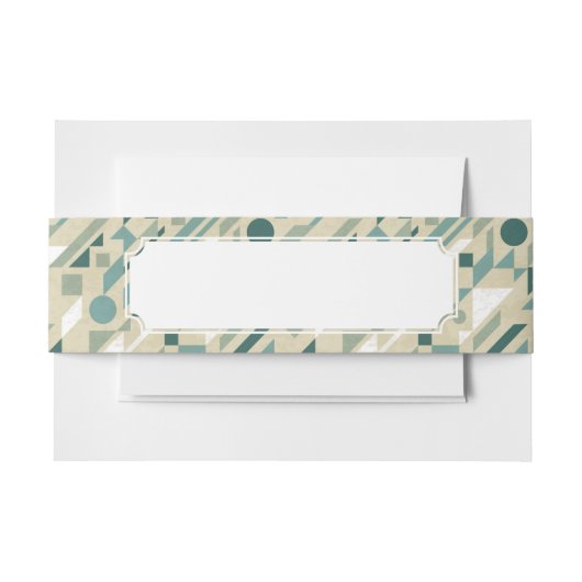 Abstraktes Muster Einladungsbanderole (Vorderseite Beispiel)