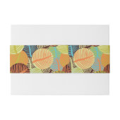 Abstraktes Muster Einladungsbanderole (Rückseitenbeispiel)