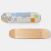 Abstraktes Muster erstellen Skateboard (Horizontal)