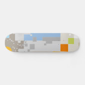 Abstraktes Muster erstellen Skateboard (Horizontal)