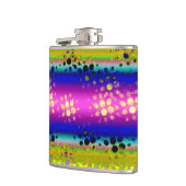 Abstraktes Muster Flachmann (Links)