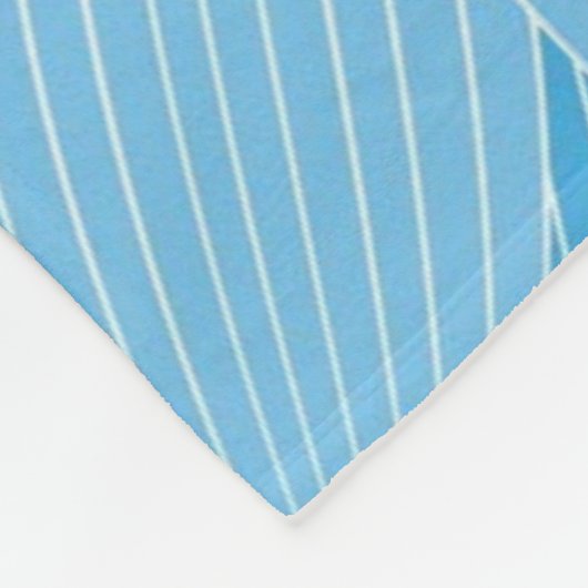 Abstraktes Muster Fleecedecke (Ecke)