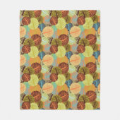 Abstraktes Muster Fleecedecke (Vorderseite)