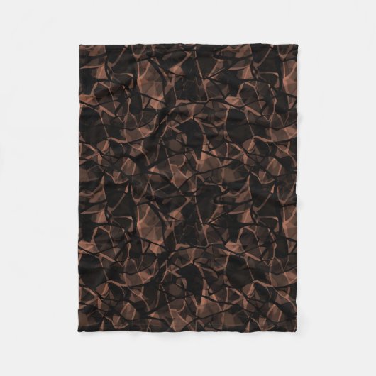 Abstraktes Muster Fleecedecke (Vorderseite)
