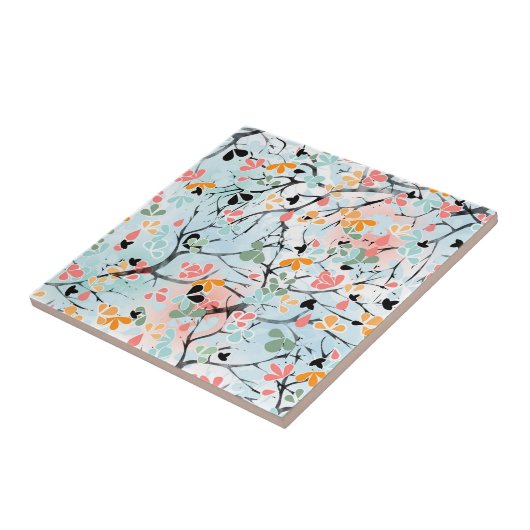 Abstraktes Muster Fliese (Seite)