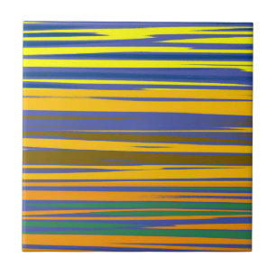 Abstraktes Muster Fliese