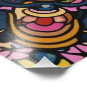 Abstraktes Muster Fotodruck (Ecke)