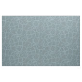 Abstraktes Muster für blaue Squiggle-Linie Stoff (Fat Quarter (45,7 x 55,9 cm))