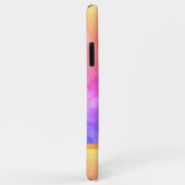 Abstraktes Muster für das leuchtende Regenbogen-Fa Case-Mate iPhone Hülle (Hinten/Rechts)