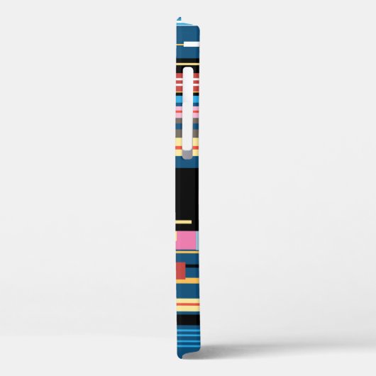 Abstraktes Muster für den Bright Strip Case-Mate iPhone Hülle (Rückseite / Links)