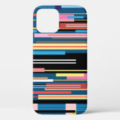 Abstraktes Muster für den Bright Strip Case-Mate iPhone Hülle (Rückseite)