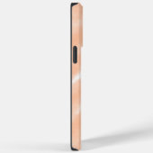 Abstraktes Muster für die Farbflora des Peach Fuzz Case-Mate iPhone Hülle (Rückseite / Rechts)