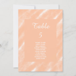 Abstraktes Muster für die Farbflora des Peach Fuzz Einladung