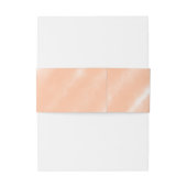 Abstraktes Muster für die Farbflora des Peach Fuzz Einladungsbanderole (Rückseitenbeispiel)