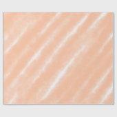 Abstraktes Muster für die Farbflora des Peach Fuzz Geschenkpapier (Flach)