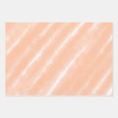 Abstraktes Muster für die Farbflora des Peach Fuzz Geschenkpapier Set (Vorderseite)