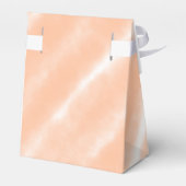 Abstraktes Muster für die Farbflora des Peach Fuzz Geschenkschachtel (Rückseite)