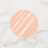 Abstraktes Muster für die Farbflora des Peach Fuzz Konfetti (Klein Vorderseite)