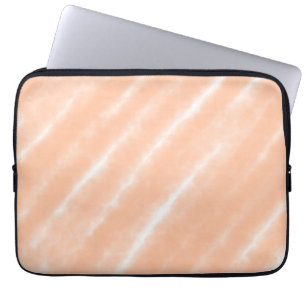 Abstraktes Muster für die Farbflora des Peach Fuzz Laptopschutzhülle