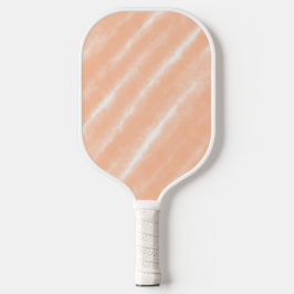 Abstraktes Muster für die Farbflora des Peach Fuzz Pickleball Schläger