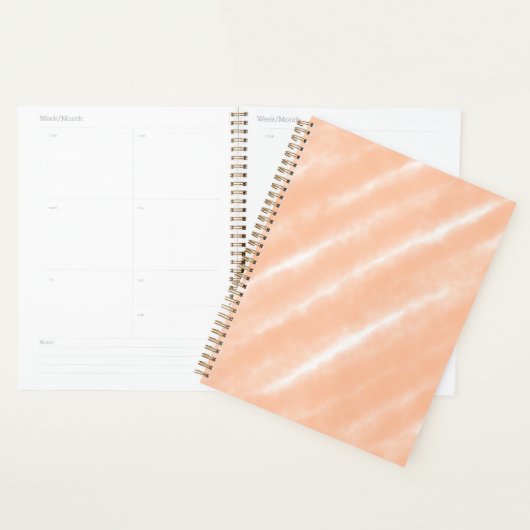 Abstraktes Muster für die Farbflora des Peach Fuzz Planer (Anzeige)