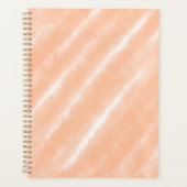 Abstraktes Muster für die Farbflora des Peach Fuzz Planer (Vorderseite)