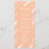 Abstraktes Muster für die Farbflora des Peach Fuzz Programm (Vorderseite)