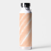 Abstraktes Muster für die Farbflora des Peach Fuzz Trinkflasche (Links)