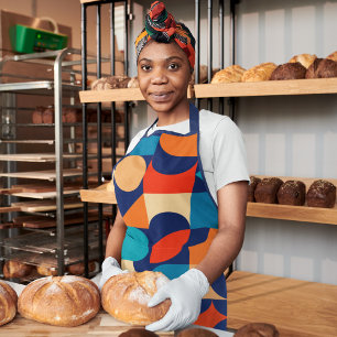 Abstraktes Muster für geometrische Formen Schürze