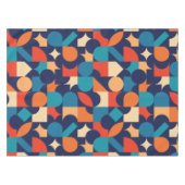 Abstraktes Muster für geometrische Formen Tischdecke (Vorderseite (Horizontal))