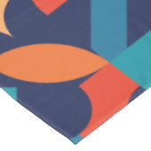 Abstraktes Muster für geometrische Formen Tischdecke (Schrägansicht)