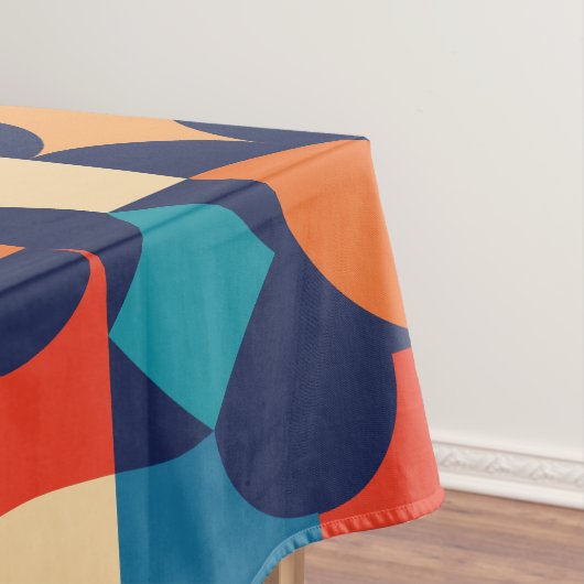 Abstraktes Muster für geometrische Formen Tischdecke (Beispiel)