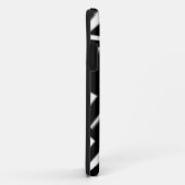 Abstraktes Muster für iPhone 5 in Schwarzweiß Case-Mate iPhone Hülle (Hinten/Rechts)