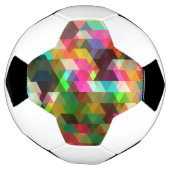Abstraktes Muster Fußball (Gedreht)
