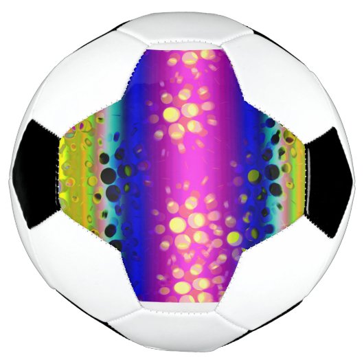 Abstraktes Muster Fußball (Gedreht)