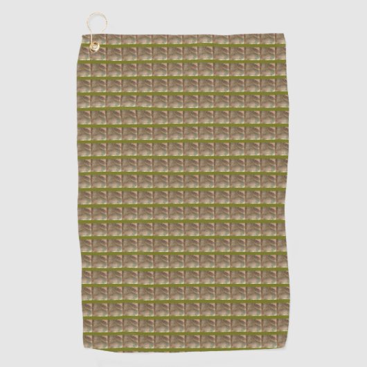 Abstraktes Muster Geometrisch  Golfhandtuch (Vorderseite)