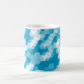 Abstraktes Muster geometrischer Formen Kaffeetasse (Mittel)