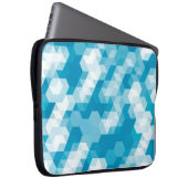 Abstraktes Muster geometrischer Formen Laptopschutzhülle (Vorne Rechts)