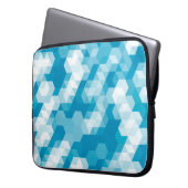 Abstraktes Muster geometrischer Formen Laptopschutzhülle (Vorderseite Links)